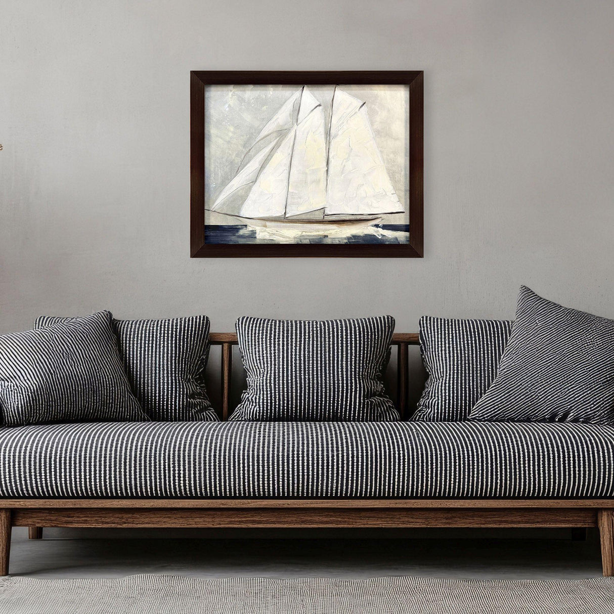 Paragon Setting Sail Blue 24 X 30 X 2 Wall Art