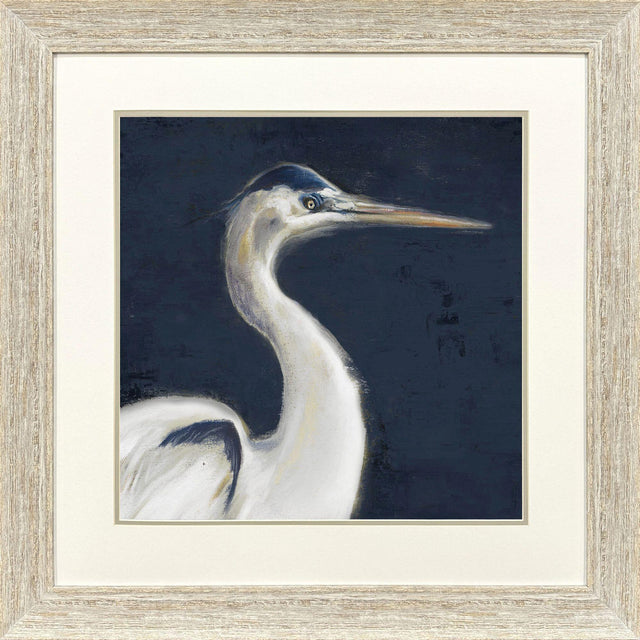 Paragon Blue Heron I Blue 30 X 30 X 2 Wall Art