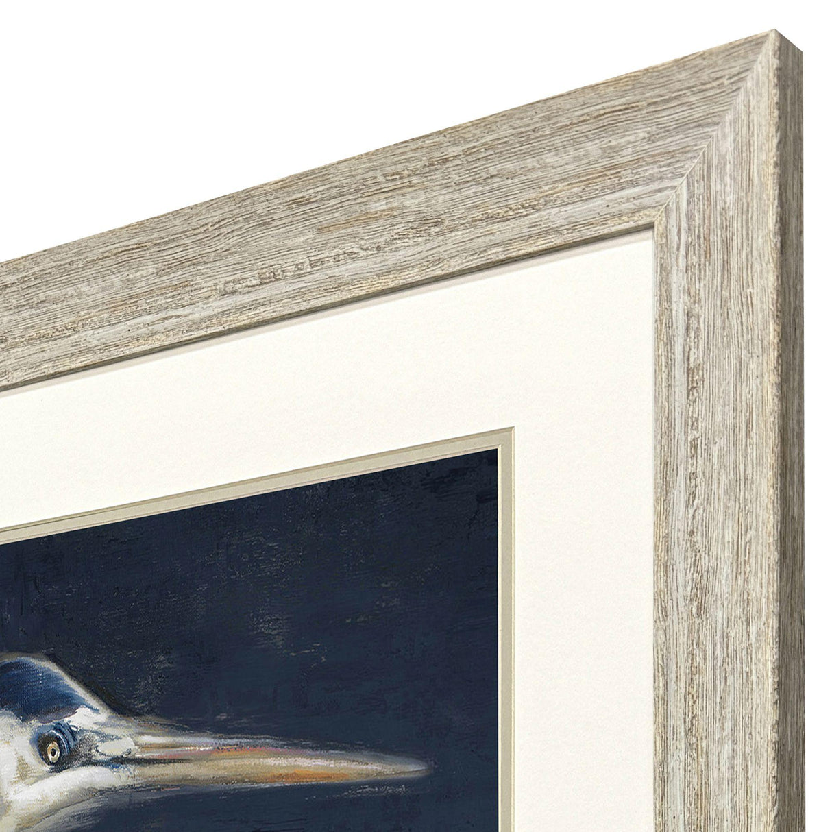 Paragon Blue Heron I Blue 30 X 30 X 2 Wall Art