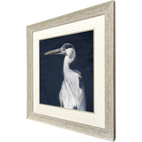 Paragon Blue Heron II Blue 30 X 30 X 2 Wall Art