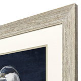 Paragon Blue Heron II Blue 30 X 30 X 2 Wall Art