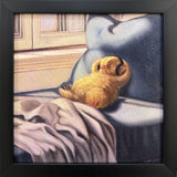 Paragon Cozy Beats Blue 11 X 11 X 2 Wall Art