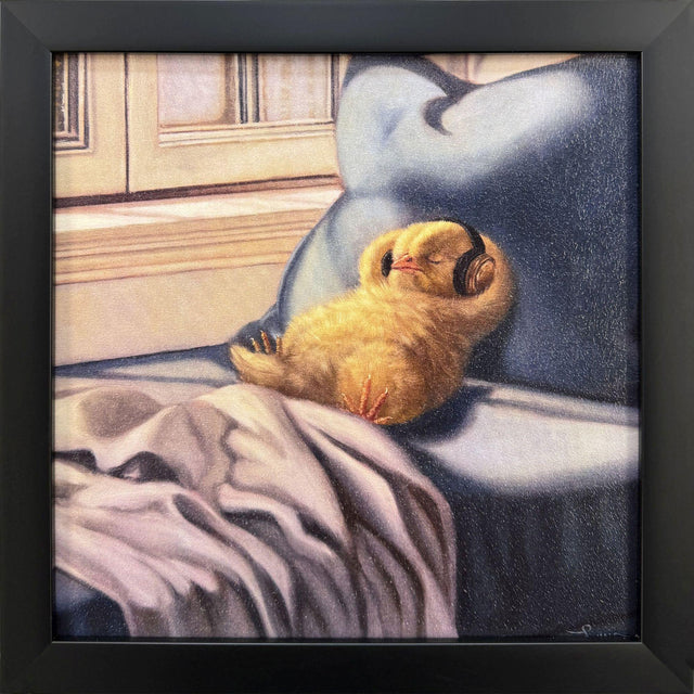 Paragon Cozy Beats Blue 11 X 11 X 2 Wall Art