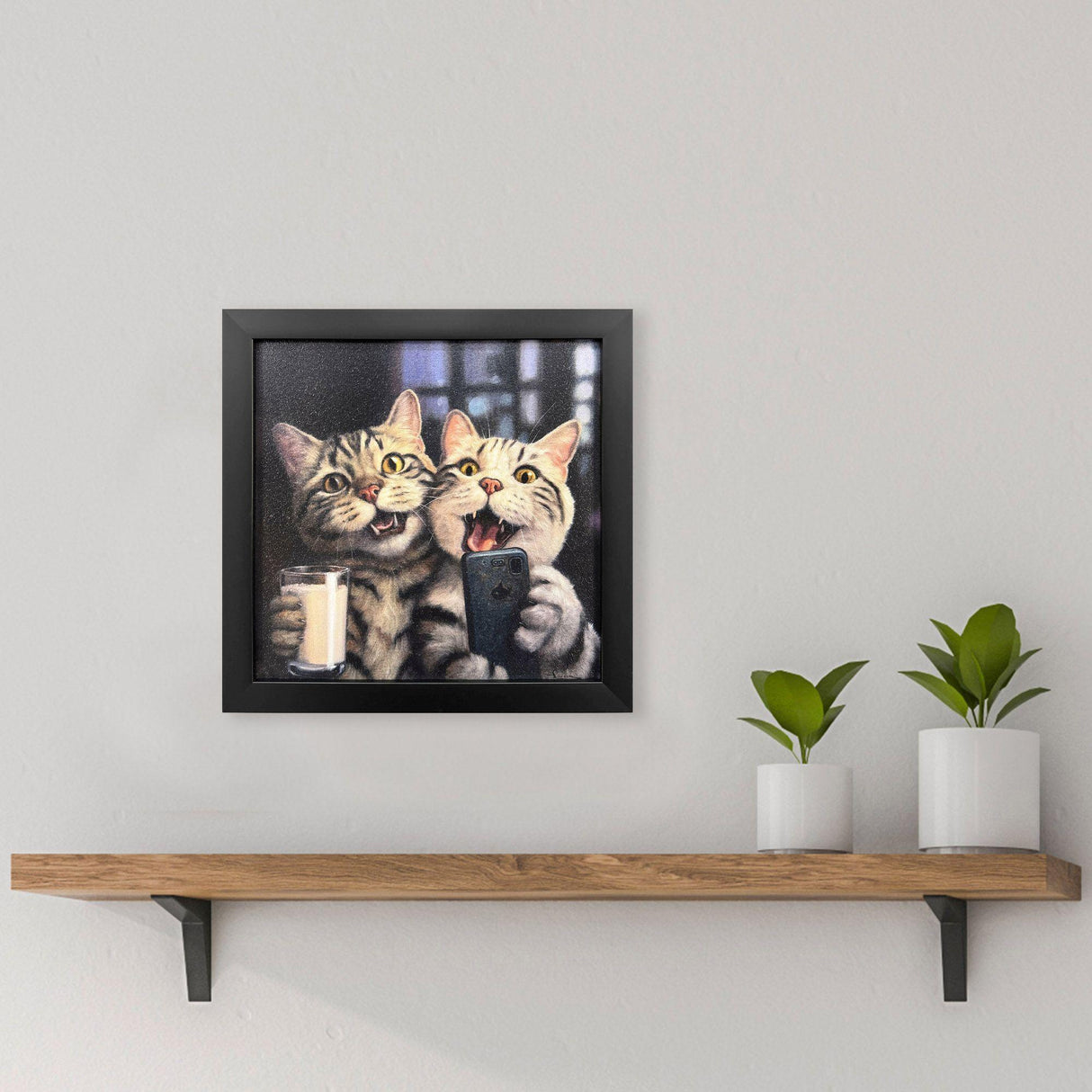 Paragon Happy Hour Blue 11 X 11 X 2 Wall Art