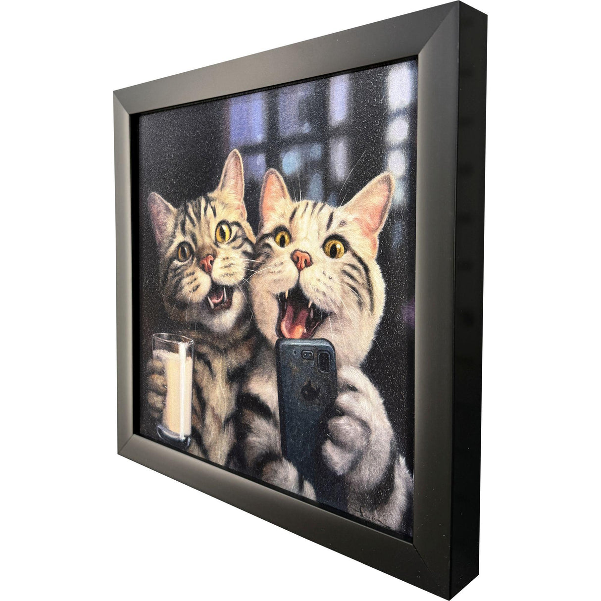 Paragon Happy Hour Blue 11 X 11 X 2 Wall Art