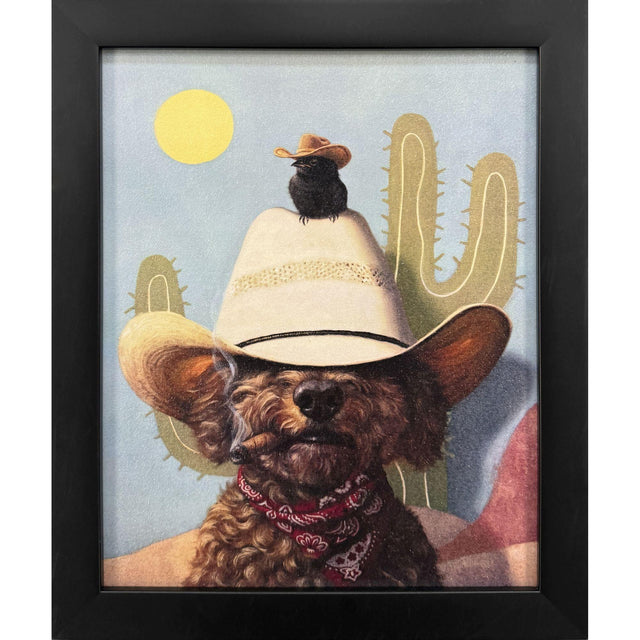 Paragon Curly II Blue 11 X 09 X 2 Wall Art