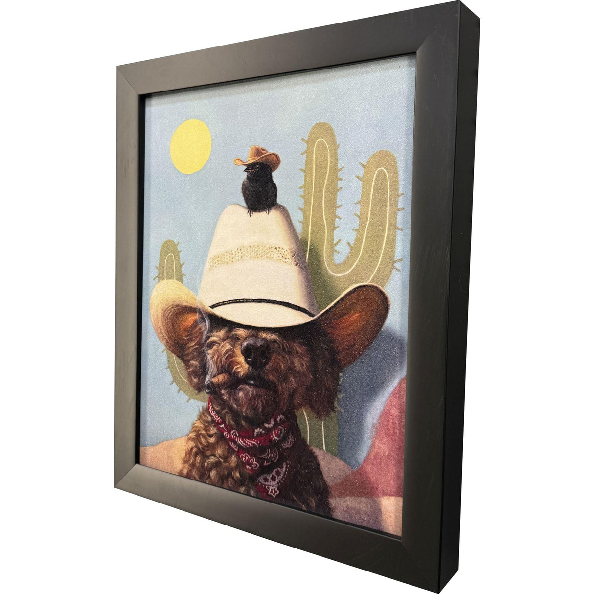 Paragon Curly II Blue 11 X 09 X 2 Wall Art