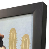 Paragon Curly II Blue 11 X 09 X 2 Wall Art