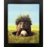 Paragon Ball Hog No. 2 Blue 11 X 09 X 2 Wall Art