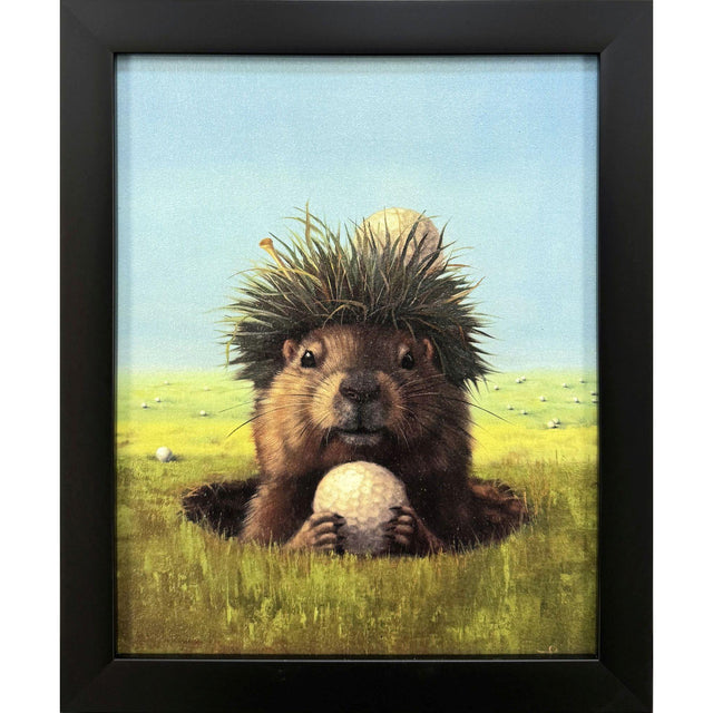 Paragon Ball Hog No. 2 Blue 11 X 09 X 2 Wall Art