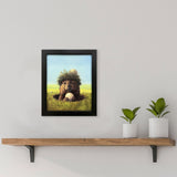 Paragon Ball Hog No. 2 Blue 11 X 09 X 2 Wall Art