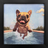 Paragon Summer Splash Blue 11 X 11 X 2 Wall Art