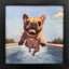 Paragon Summer Splash Blue 11 X 11 X 2 Wall Art