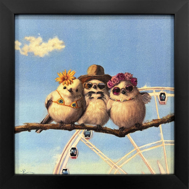 Paragon Coachella Trio Blue 11 X 11 X 2 Wall Art