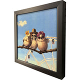 Paragon Coachella Trio Blue 11 X 11 X 2 Wall Art
