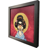 Paragon Geisha Duck Red 11 X 11 X 2 Wall Art