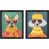 Paragon Whimsy Dog II S/2 Multi 22 X 18 X 1 Wall Art