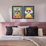 Paragon Whimsy Dog II S/2 Multi 22 X 18 X 1 Wall Art