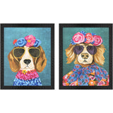 Paragon Whimsy Dog III S/2 Multi 22 X 18 X 1 Wall Art