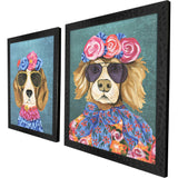 Paragon Whimsy Dog III S/2 Multi 22 X 18 X 1 Wall Art