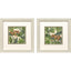 Paragon Jungle Hangout S/2 Green 11 X 11 X 1 Wall Art
