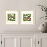 Paragon Jungle Hangout S/2 Green 11 X 11 X 1 Wall Art