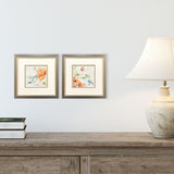 Paragon Floral Hummingbird S/2 Blue 11 X 11 X 1 Wall Art