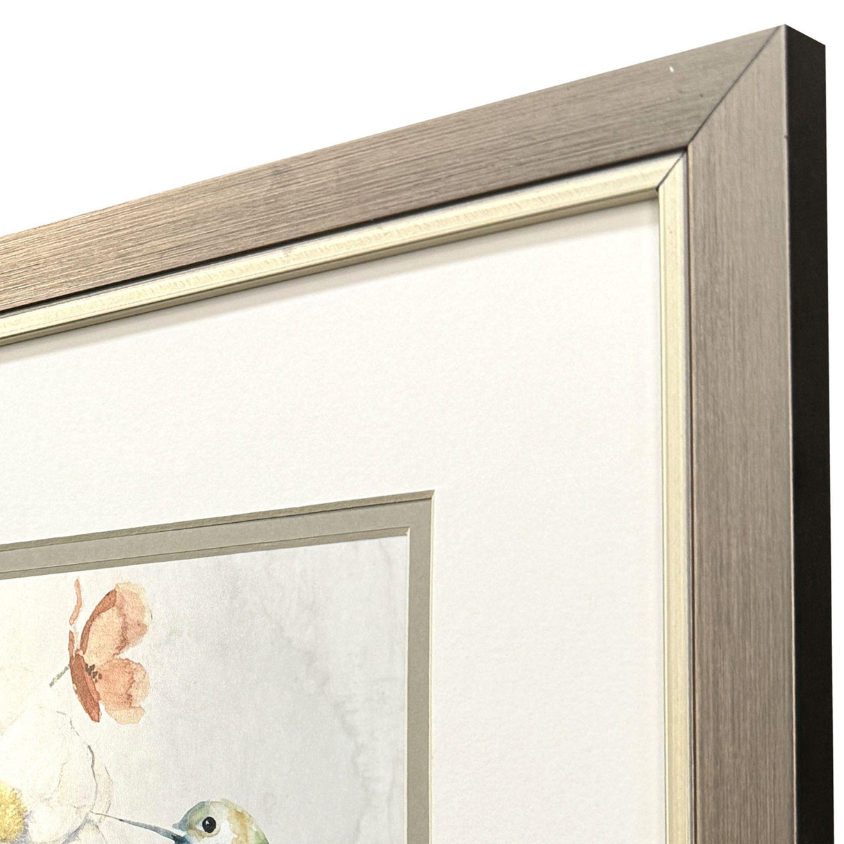 Paragon Floral Hummingbird S/2 Blue 11 X 11 X 1 Wall Art