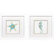 Paragon Sea Creatures I S/2 Blue 11 X 11 X 2 Wall Art