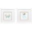 Paragon Sea Creatures II S/2 Blue 11 X 11 X 2 Wall Art