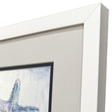 Paragon Azure Shell S/2 Blue 11 X 11 X 2 Wall Art