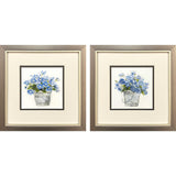 Paragon Bluebells S/2 Blue 11 X 11 X 1 Wall Art