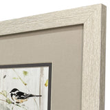 Paragon Heavenly Spring S/2 Black 11 X 11 X 1 Wall Art