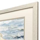 Paragon Beach Sandpipers S/2 Blue 17 X 17 X 1 Wall Art