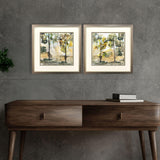 Paragon Nearing Autumn S/2 Green 17 X 17 X 1 Wall Art