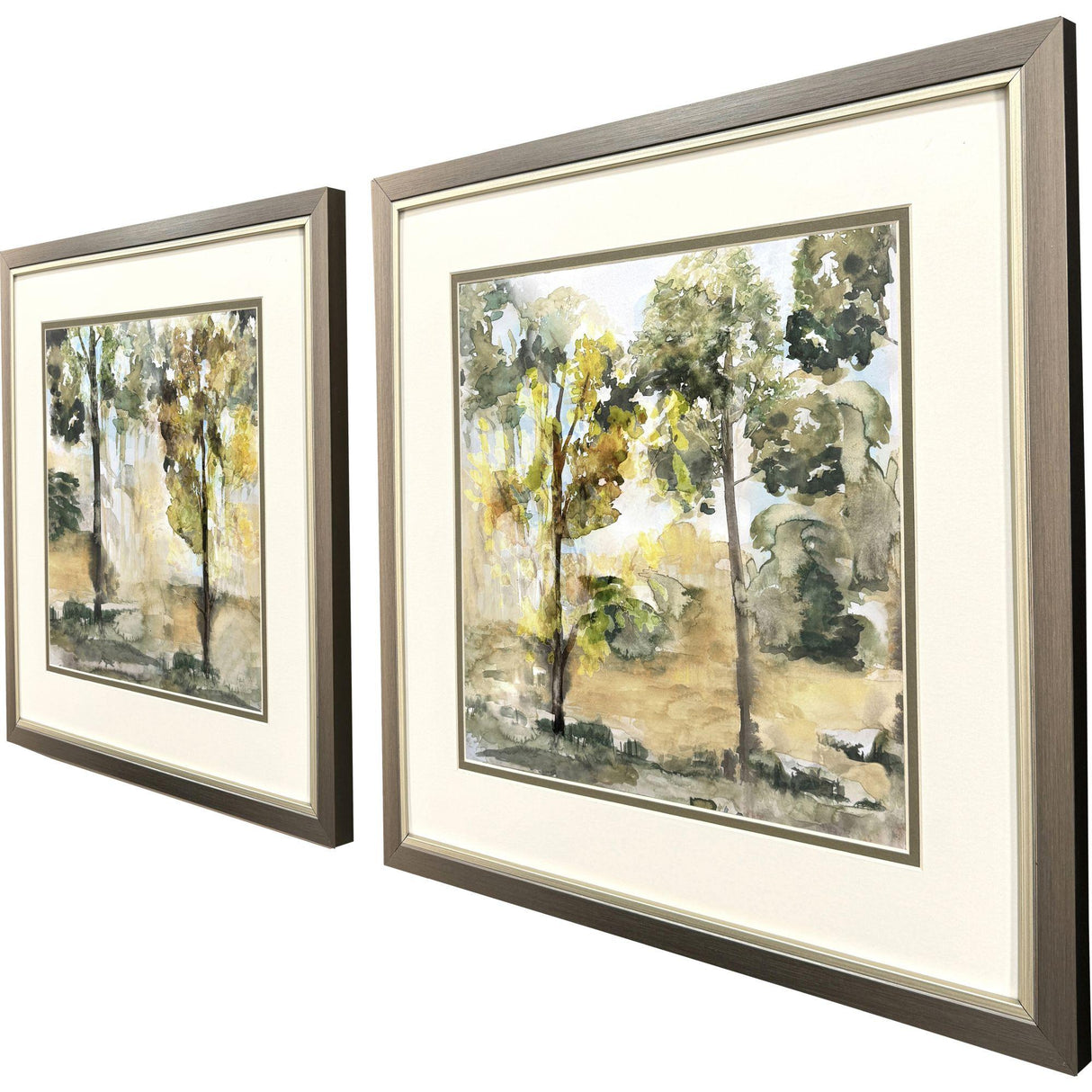 Paragon Nearing Autumn S/2 Green 17 X 17 X 1 Wall Art