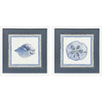 Paragon Seaside Blues I S/2 Blue 17 X 17 X 2 Wall Art