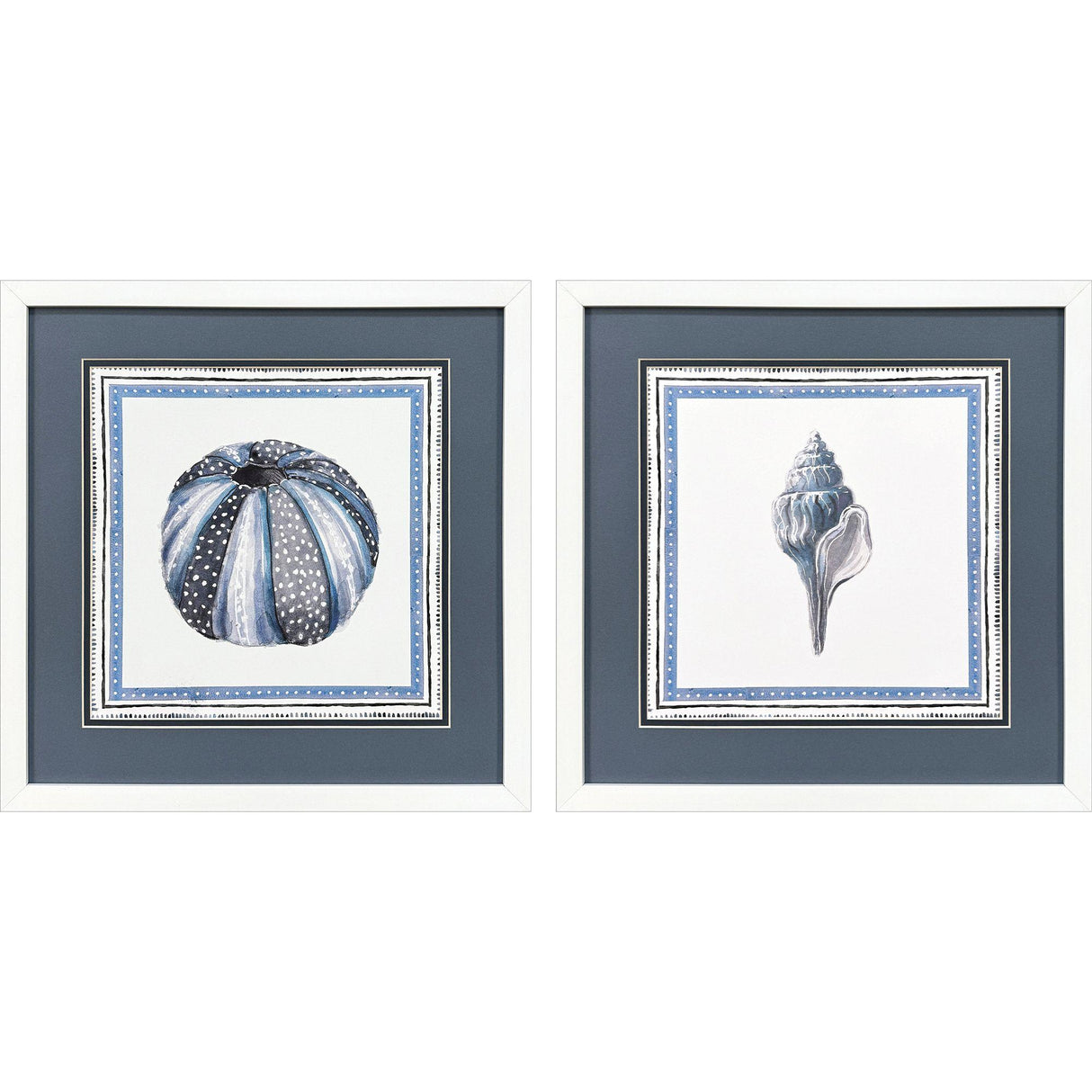 Paragon Seaside Blues III S/2 Blue 17 X 17 X 2 Wall Art