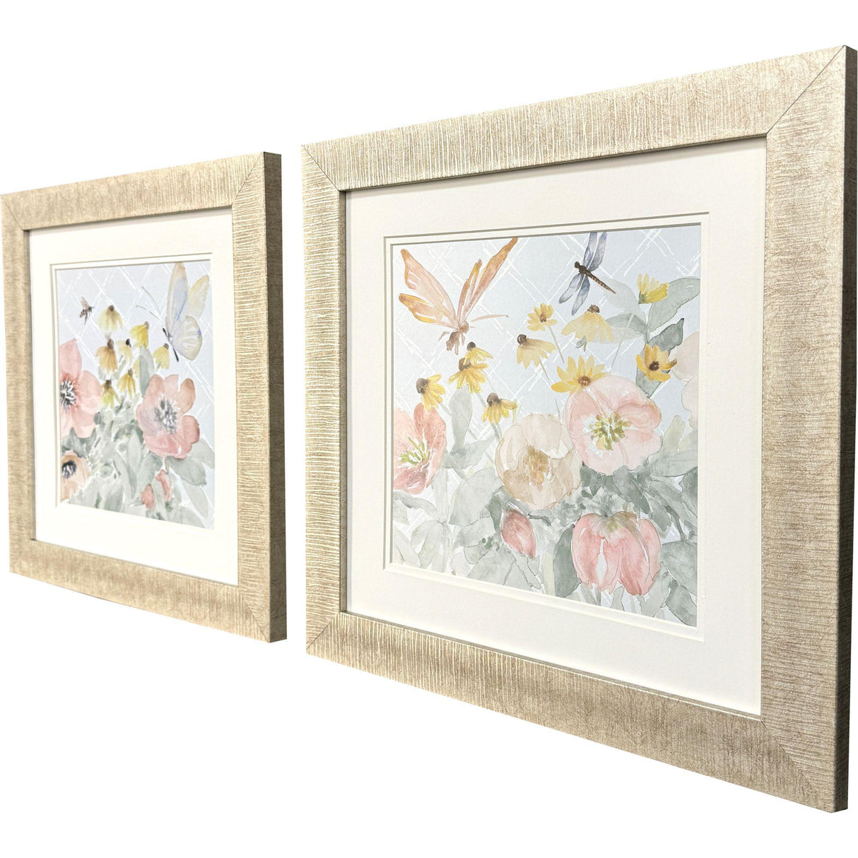 Paragon Garden Joy S/2 Pink 20 X 20 X 1 Wall Art