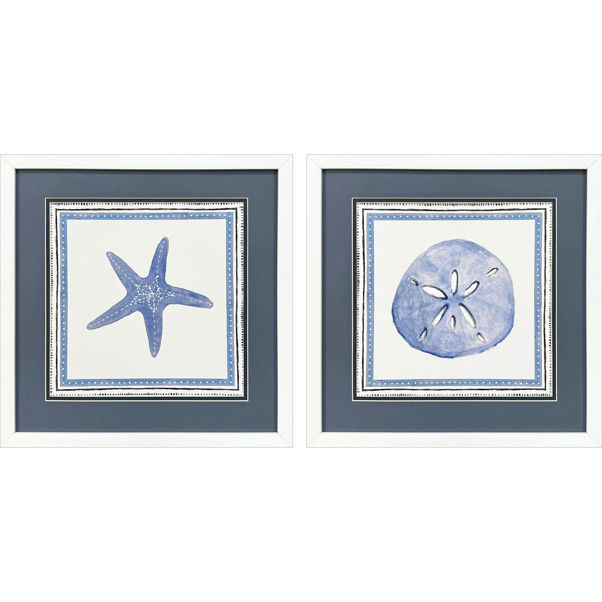 Paragon Seaside Blues II S/2 Blue 17 X 17 X 2 Wall Art
