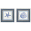 Paragon Seaside Blues II S/2 Blue 17 X 17 X 2 Wall Art