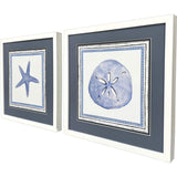 Paragon Seaside Blues II S/2 Blue 17 X 17 X 2 Wall Art