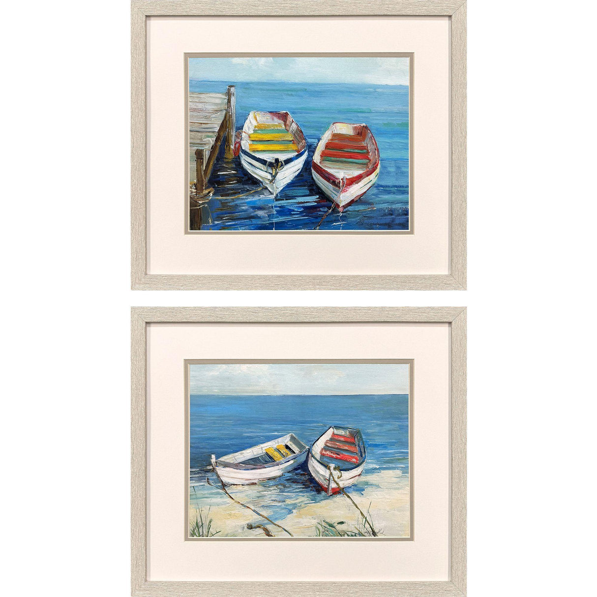 Paragon Day of Fishing S/2 Blue 17 X 20 X 1 Wall Art