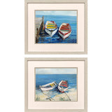 Paragon Day of Fishing S/2 Blue 17 X 20 X 1 Wall Art