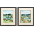 Paragon Abstract Landscape S/2 Green 21 X 18 X 2 Wall Art