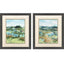 Paragon Abstract Landscape S/2 Green 21 X 18 X 2 Wall Art