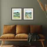 Paragon Abstract Landscape S/2 Green 21 X 18 X 2 Wall Art