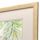 Paragon Boho Jungle Cat S/2 Brown 21 X 18 X 1 Wall Art