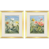 Paragon Summer Wildflowers I S/2 Green 21 X 18 X 2 Wall Art