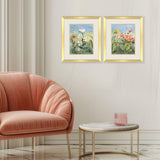 Paragon Summer Wildflowers I S/2 Green 21 X 18 X 2 Wall Art